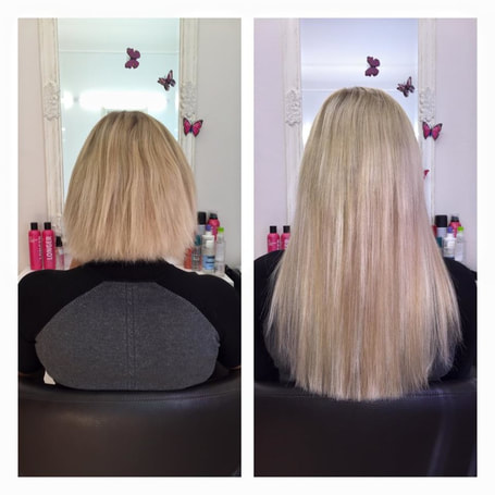 Hair Extensions Before after - HAIR EXTENSIONS PROS AND CONS