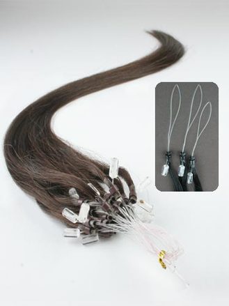 Micro bead hair extensions